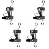 4pcs Wezxrauo Downrigger Release Clips - Adjustable Tension Fishing Clips
