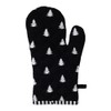 Clayre & Eef Oven Glove 18 x 30 cm Black