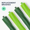 kwmobile Replacement Main Brushes - 4-Pack Compatible with iRobot Roomba