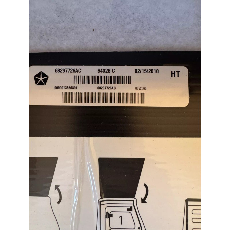 JEEP New OEM Genuine JEEP Mopar Wrangler 2018-2024 Freedom Panel