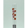 Aoba 523024 Chopsticks, Dishwasher Safe, Clear Chopsticks, Checkered Ultraman, Red,