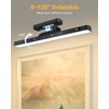 WILLED 5W Picture Lights, 3 Colors Rechargeable Battery Operated Picture