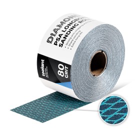 toolant Diamond Shape 60 Grit Sandpaper Roll, 2-3/4" Wide 10 Yard Longboard Self Adhesive PSA Stickyback Sand Paper for Woodworking, Metal, Plastic, Automotive, Sanding Blocks