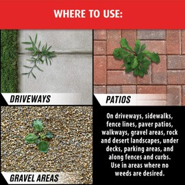 Ortho GroundClear Year Long Vegetation Killer2 Concentrate, Kills and Prevents Weeds Up to 12 Months, 32 fl. oz.