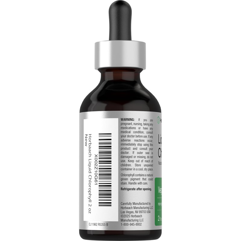 Horbäach Liquid Chlorophyll Drops | 2 fl oz | Natural