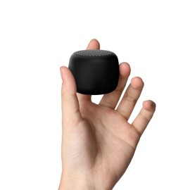 Babelio White Noise Sound Machine for Adults Kids Baby, Mini, 15 Non-looping Sounds, Timer, Memory Function, Easy to Pocket and Travel Black