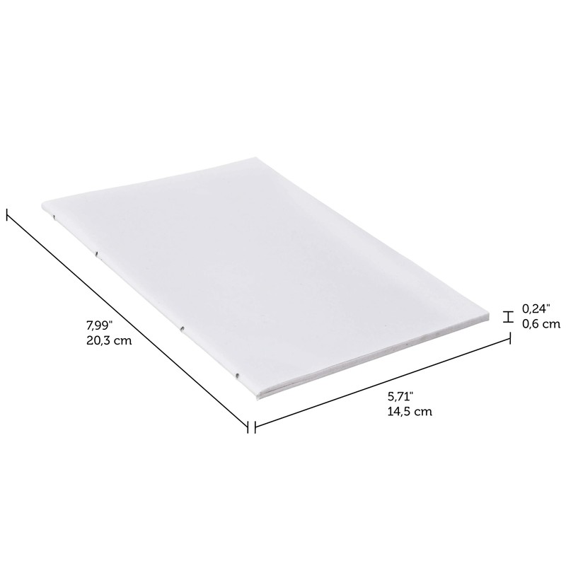 Gusti Hansel Leather Notebook Paper Inserts Set of 5 DIN