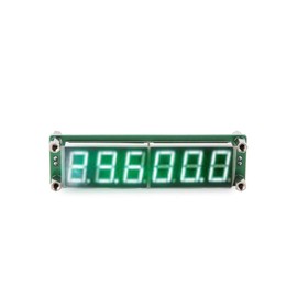 High Sensitivity Digital Frequency Meter, PLJ-6LED-H LED Display, Digital Frequency Counter, Cymometer, 1MHz-1000MHz, 90mA (Green Font)