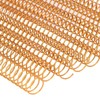 100 PCS Spiral Binding Coils 16mm Diameter Iron Spines for