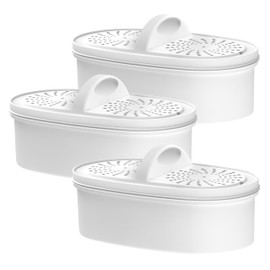 Waterspecialist Filter Replacement for All Waterdrop® Pitcher Filtration System, Fits Waterdrop WD-PF-01A Plus, Reduces PFOA/PFOS, Chlorine, Last Up to 3 Months or 200 Gallons (Pack of 3)