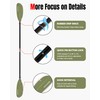 WONITAGO Angler Kayak Paddle with Fiberglass Shaft and Plastic Blade,