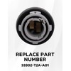 Frautumnther 2PCS 33302-T2A-A01 Front Turn Signal Bulb Socket S25W Fit