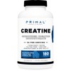 Primal Creatine Monohydrate (3,000 Mg, 180 Caps) - Micronized Creatine