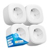 meross WLAN Steckdose, Smart Plug kompatibel mit Alexa, Apple HomeKit,