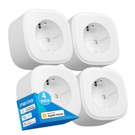 meross WLAN Steckdose, Smart Plug kompatibel mit Alexa, Apple HomeKit, Google Assistant und SmartThings, Timer und Fernbedienung (4)