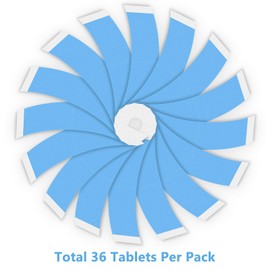 Lace Front Wig Tape,Double Sided Waterproof Ultra Hold Wig Tape for Lace Wigs, C-Shaped Blue Lace Hair Tapes for Wigs Toupee Hairpieces,36 Count Per Pack