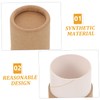 Mikinona Cardboard Tube Lid Cylinder Mounting Tube 10ml Empty Paper