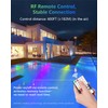 Vangue Premium Rechargeable Submersible Lights, 3 Lighting Modes LED Pool