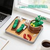 Stylor Pickle Zen Garden Office Desk Decor - Mini Decorative