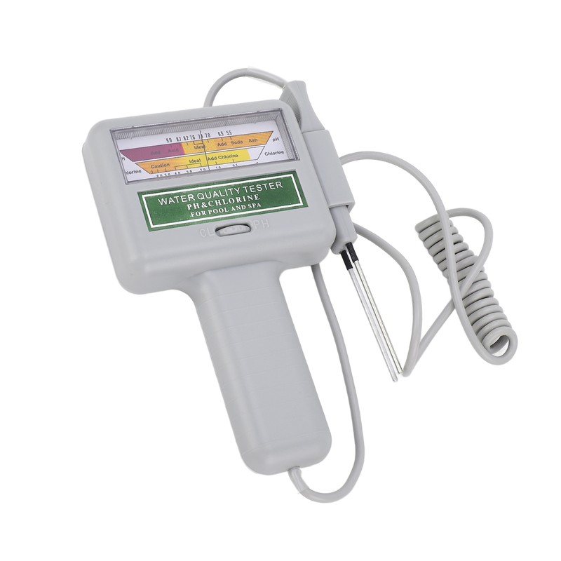 Portable PH Tester Chlorine Meter Swimming Pool Spa Water Quality