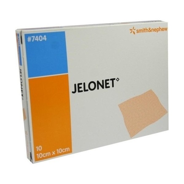 JELONET Paraffing Gauze 10 x 10 cm Sterile Pack of 10