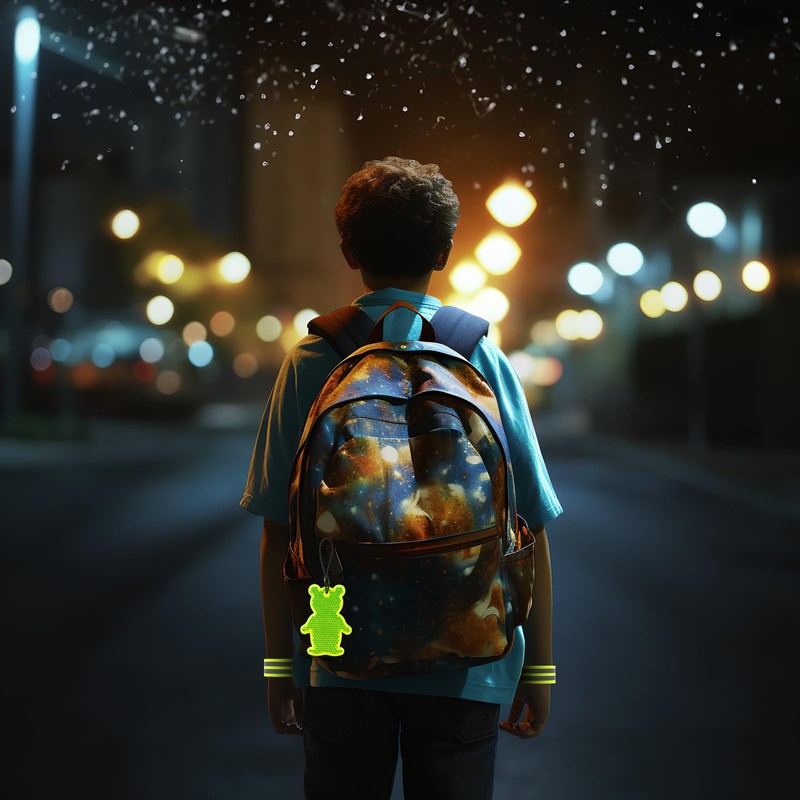 Kids Reflective Vests,High Visibility Child Safety Vests with Reflective Bracelets