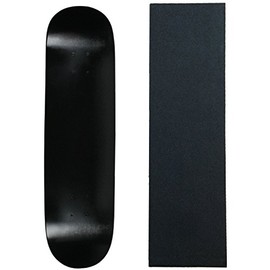 Moose Skateboard Deck Blank Dipped Black 8.25" Black Grip