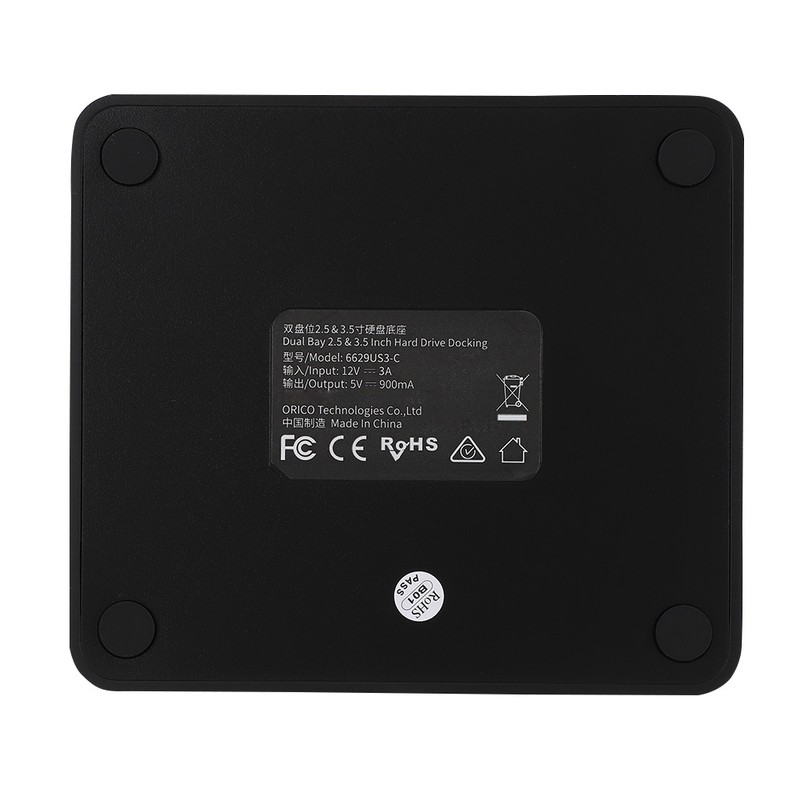 ORICO 6629US3 2.5/3.5in USB3.0 Dual Bay SSD HDD Holder Docking
