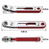 Compact Reversible Ratchet Screwdriver for Tight Spaces – 15° Angled