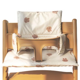 WANDGU High Chair Seat Cushion Set: Seat Reducer for High Chair with Laminated Coating, Easy Attachment, Non-Slip Seat Cushion Set for Stokke Tripp Trapp Children's High Chair