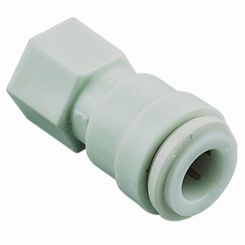 Watts PL-3060 Push Female Adapter, OD x 1/4-Inch FPT, 1/4&quot