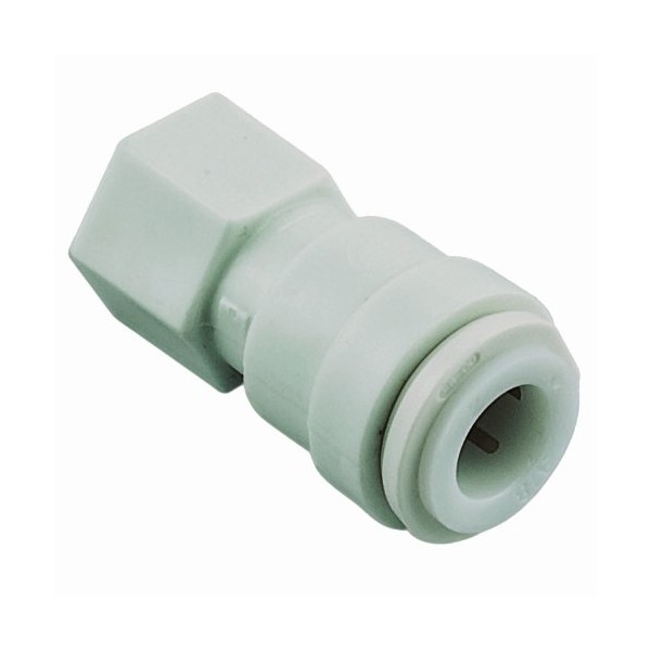 Watts PL-3060 Push Female Adapter, OD x 1/4-Inch FPT, 1/4&quot