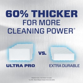 P&G Professional Mr. Clean Magic Eraser, Multi-Purpose Cleaner, 26 Count, Cleaning Sponge, Commercial Cleaning Supply, Commercial Grease Cleaner