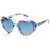 Onrtry Fashion Oversized Heart Shaped Polarized Sunglasses for Women Lovely