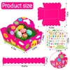 LANGFON 8 Packs Easter Gift Boxes Easter Egg Treat Boxes