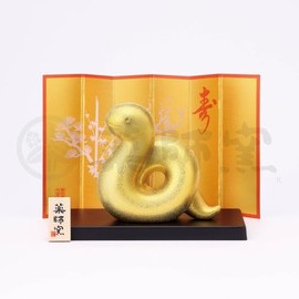 Yakushigama Kinyo Good Luck Imperial (48) 2025 Reiwa 7th Year Zodiac Snake New Year Figurine Luck