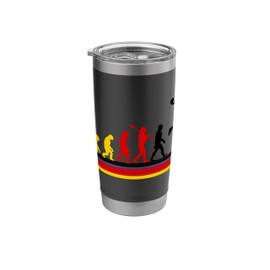 Basketball Sports Evolution for BBall Lovers Dunk Stainless Steel Insulated Tumbler