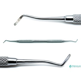 Dental Restorative Excavator 65/66 Spoon 1mm Premium Double Ended Instrument