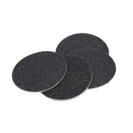 NOLITOY 60pcs Black Replacement Sandpaper Disk Pumice Stone Care Electric Pedicure