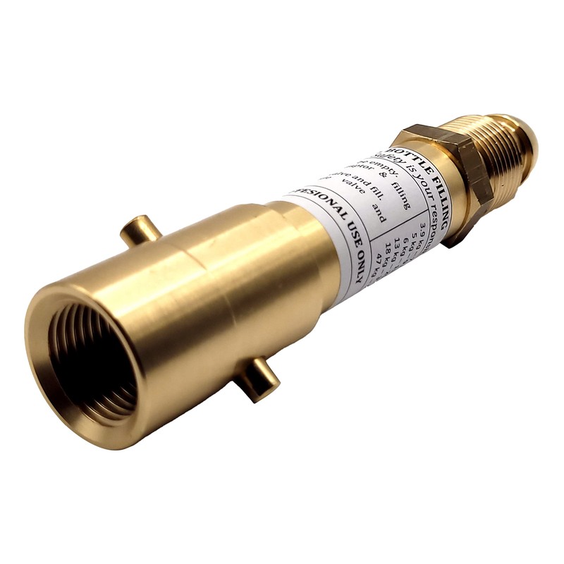 LPG GPL UK Bayonet Propane Gas Bottle Tank Filler Adapter
