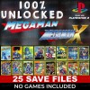 Sony MegaMan X PS1 PS2 PSX Memory Card 100% Unlocked