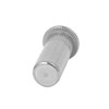 sourcing map M6x23mm 304 Stainless Steel Straight Knurled Closed End