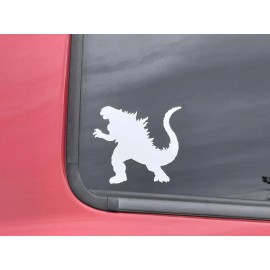 n/a Godzilla Walking die-cut car window sticker decal. Buy 2 get 1 free offer!