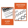 740 Piece O-Ring Sealing Ring Assortment Nitrile Rubber O-Ring Seal