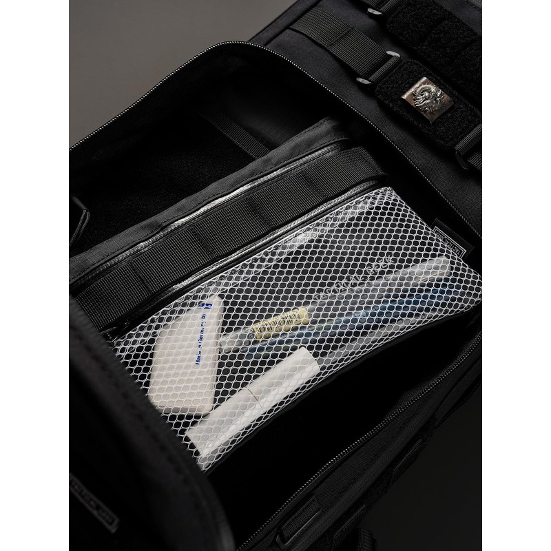 TACTICAL_GEEK Storage EDC Small Bag, Waterproof Nylon Organisation, Multifunctional Utility