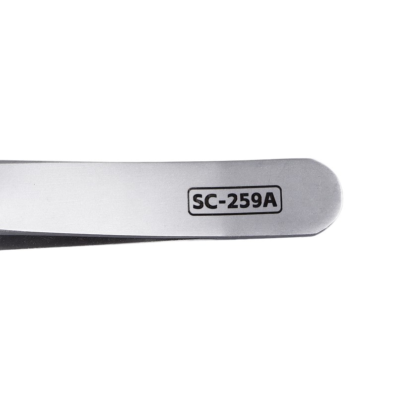 Anti Magnetic Tweezers with Replaceable Pointed Wooden Tips Watch Repair
