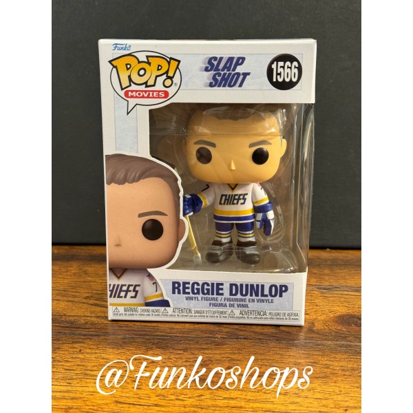 Funko Slap Shot - Reggie Dunlop Movies Funko Pop! NEW