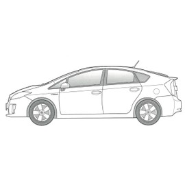 Fujimi Model 1/24 Inch Up Series No.284 Toyota Prius (ZVW30) G/Touring Selection ID-284