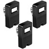 Kingdder 3 Pcs Garage Door Remote 8 Dip Switch Compatible