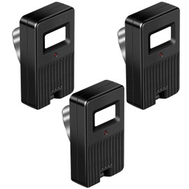 Kingdder 3 Pcs Garage Door Remote 8 Dip Switch Compatible with Linear Delta 3 DT DTA DTD DTC DNT00002A 8 Dip Switch 310 MHZ Gate Opener Remote with Keychain